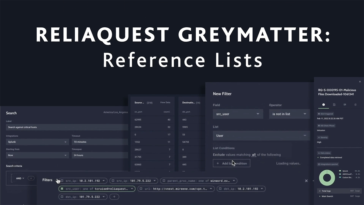 ReliaQuest introduces Reference lists 1