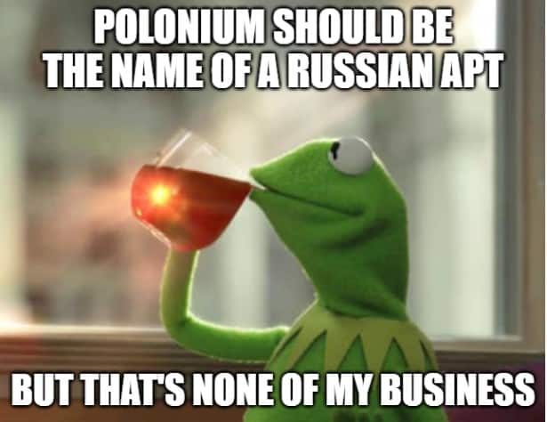 The real polonium tea