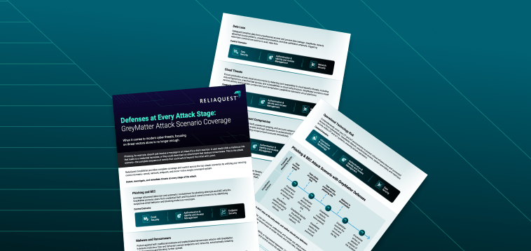 Defenses at Every Attack Stage GreyMatter Attack Scenario Coverage Solution Brief 2024